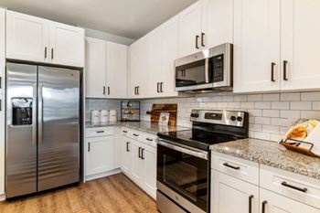 Stainless steel appliance package